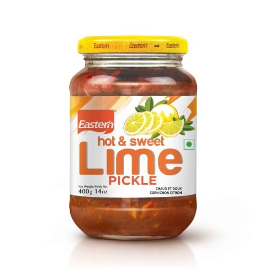 EA. HOT N SWEET LIME PICKLE 12X400 GM