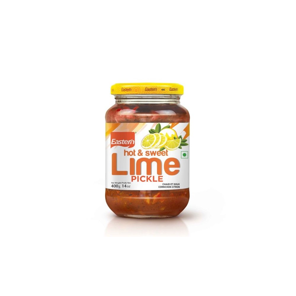EA. HOT N SWEET LIME PICKLE 12X400 GM