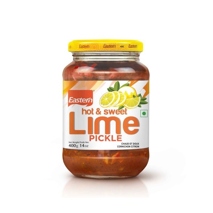 EA. HOT N SWEET LIME PICKLE 12X400 GM