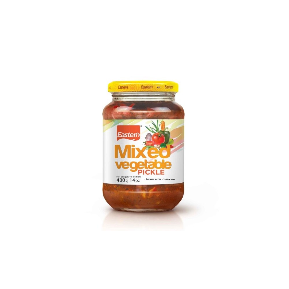 EA. MIXED VEGETABLE PICKLE 12X400 GM