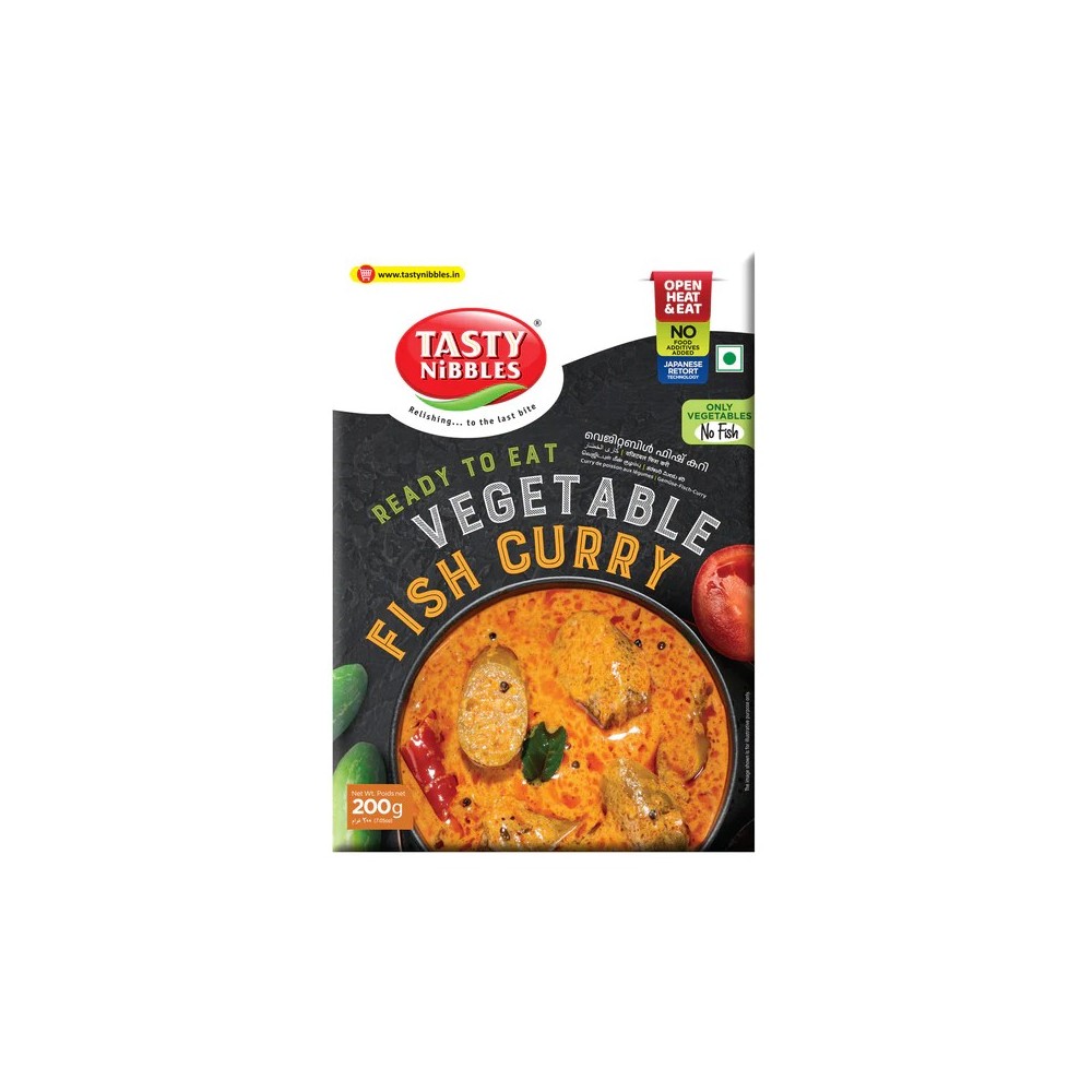 TN.VEGE FISH CURRY POUCH 24X200GM