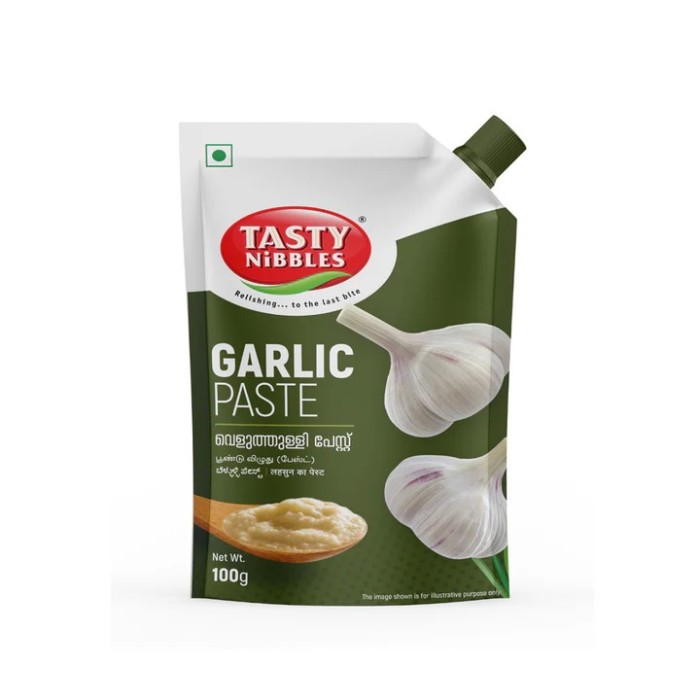 TN. GARLIC PASTE POUCH 12X 100GM