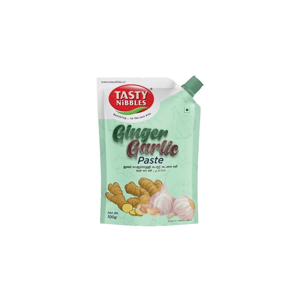 TN. GINGER GARLIC PASTE POUCH 12X 100GM