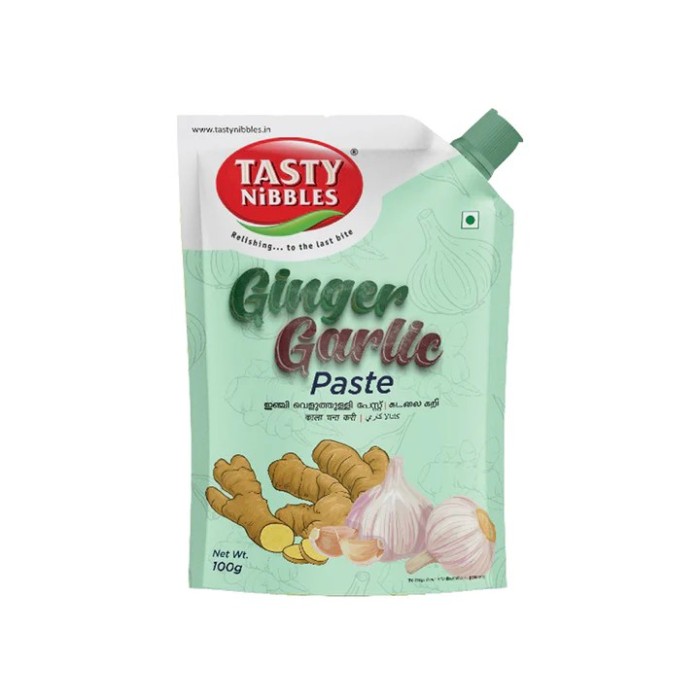 TN. GINGER GARLIC PASTE POUCH 12X 100GM