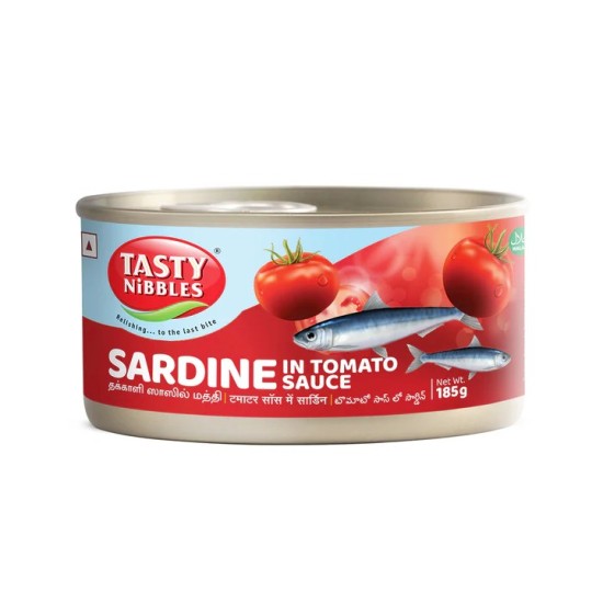 TN.SARDINE IN TOMATO SAUCE ( TIN  ) 48X 185 GM