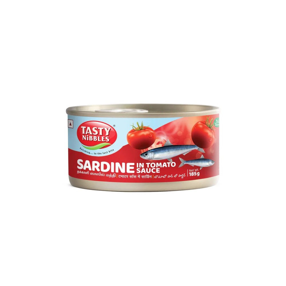 TN.SARDINE IN TOMATO SAUCE ( TIN  ) 48X 185 GM
