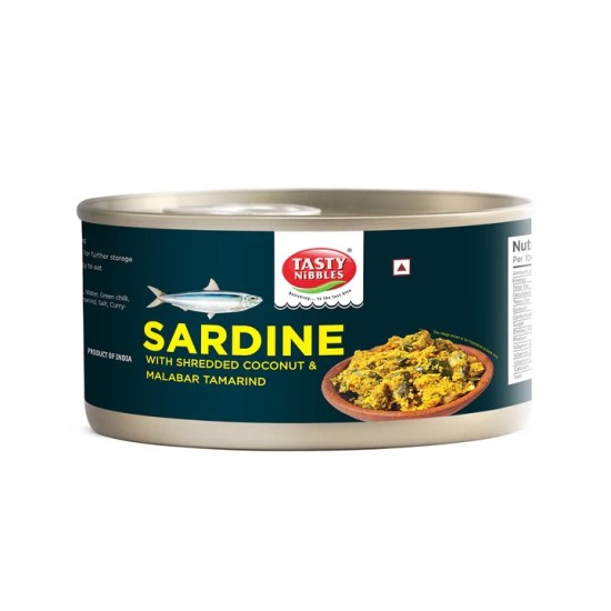 TN. SARDINE W/GRA CO.&MALA/TAMARIND (TIN) 48X185 GM