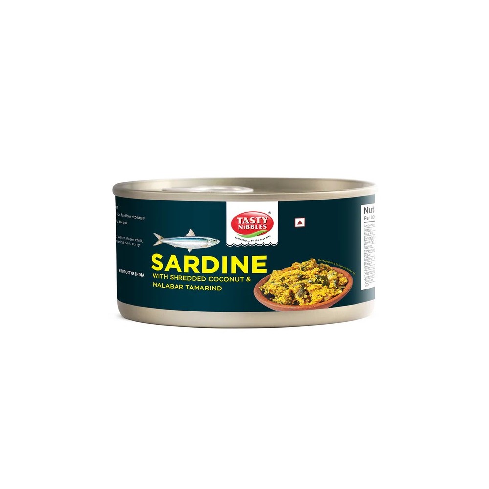 TN. SARDINE W/GRA CO.&MALA/TAMARIND (TIN) 48X185 GM