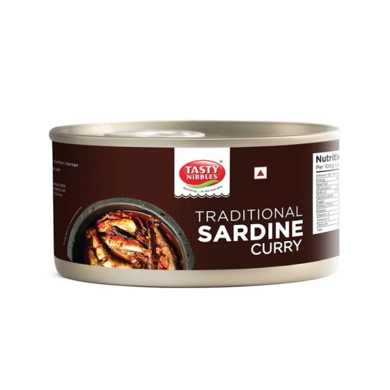 TN.TRADITIONAL SARDINE CURRY (TIN) 48X185GM