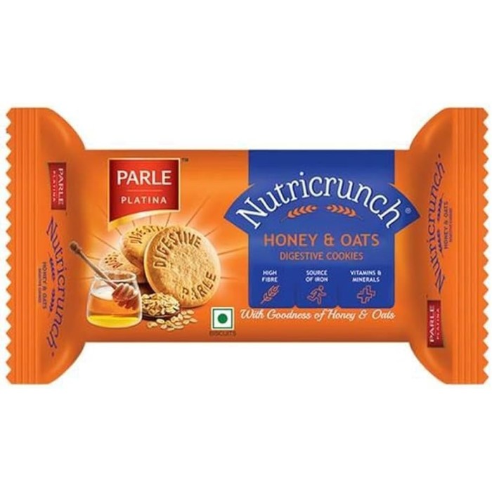 PARLE - NUTRICRUNCH DIGESTIVE HONEY&OATS 60X100 GM