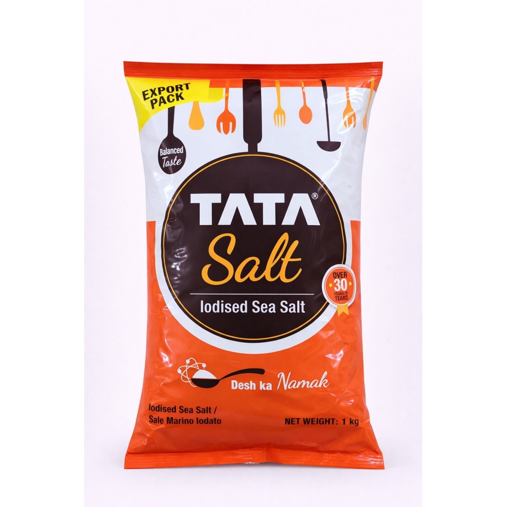 TATA SALT POUCH 12X1 KG