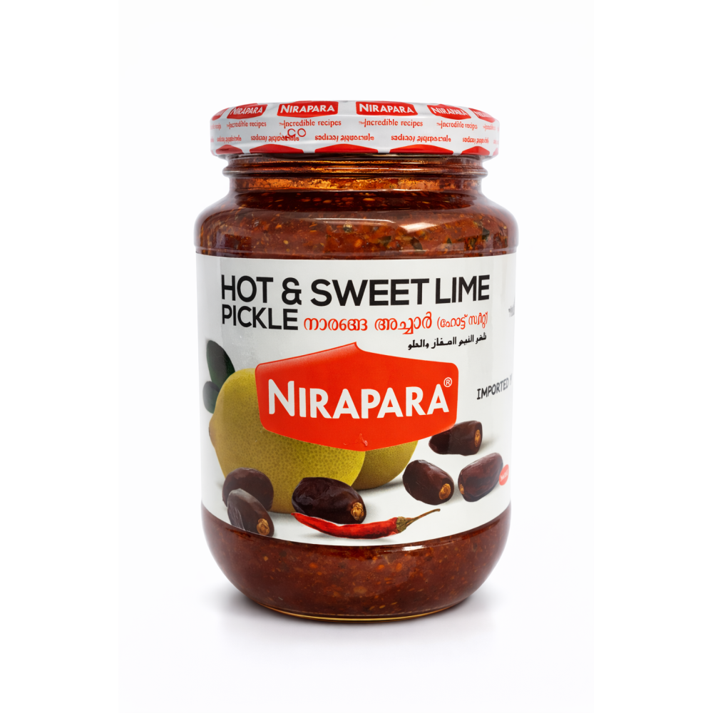 NI. HOT N SWEET LIME PICKLE 12X400 GM