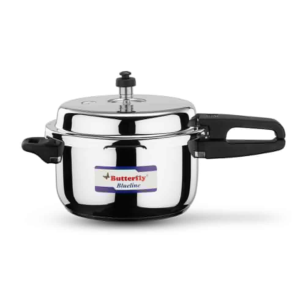 BUTTERFLY PRESSURE COOKER(STEEL) 5 LTR