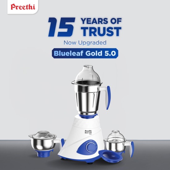 PREETHI MIXI - BLUELEAF GOLD - 3 JAR