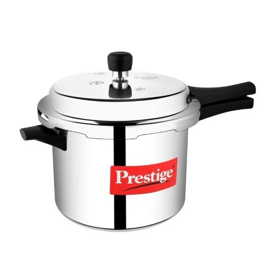 PRESTIGE PRESSURE COOKER STEEL - 5 LTR