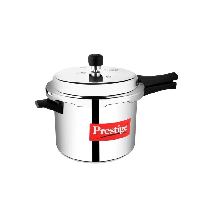 PRESTIGE PRESSURE COOKER STEEL - 5 LTR