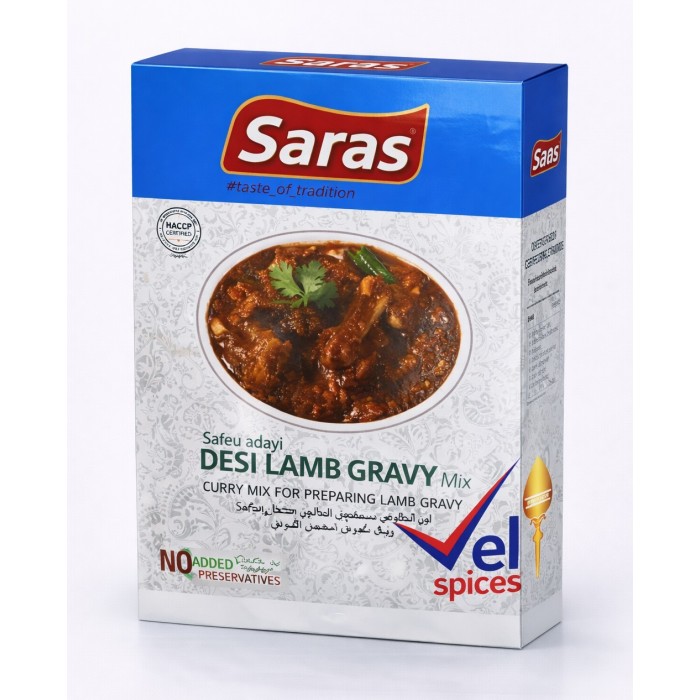 SARAS DESI LAMB CURRY GRAVY 10X275 GM