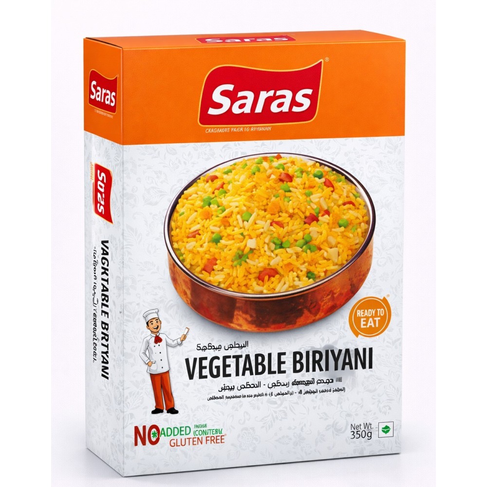 SARAS VEG. BIRIYANI 10X300 GM
