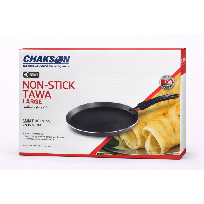 CHAKSON NON STICK TAWA LARGE (280MM)