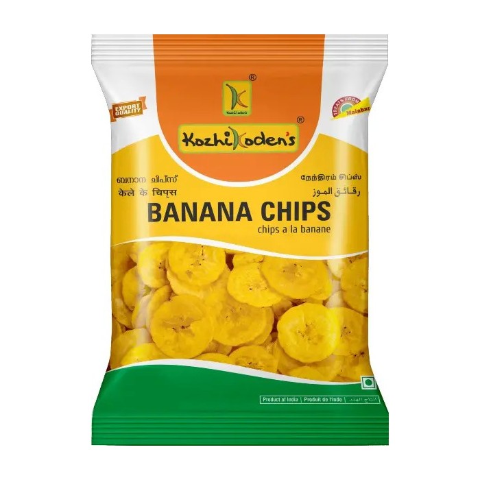KK. BANANA CHIPS 25X150 GM
