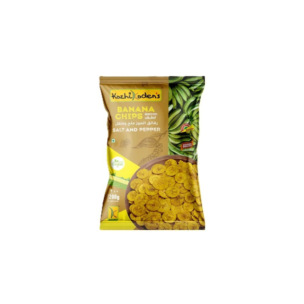 KK. BANANA PEPPER CHIPS 25X200GM