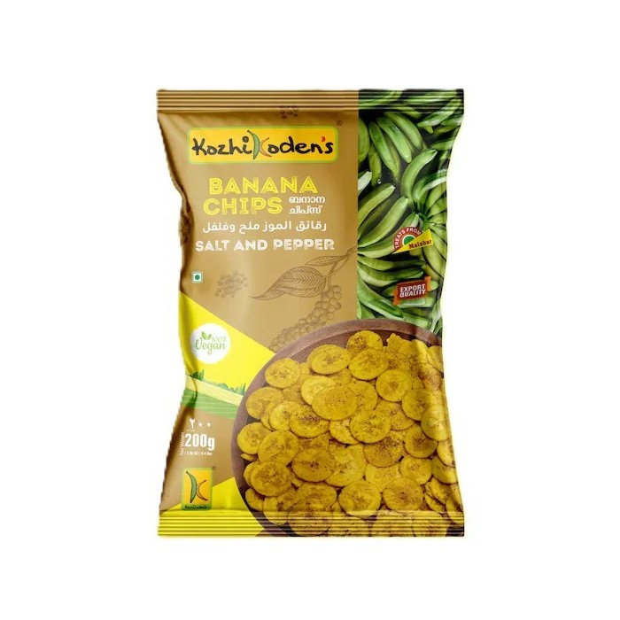 KK. BANANA PEPPER CHIPS 25X200GM