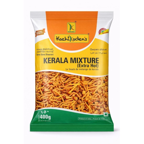 KK. KERALA MIXTURE EXTRA HOT 20X400GM