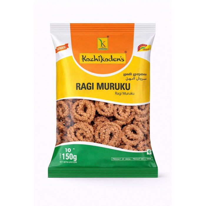 KK. RAGI MURUKKU 25X150 GM