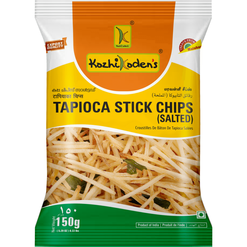 KK. TAPIOCA STICK CHIPS SALTED 25X150GM