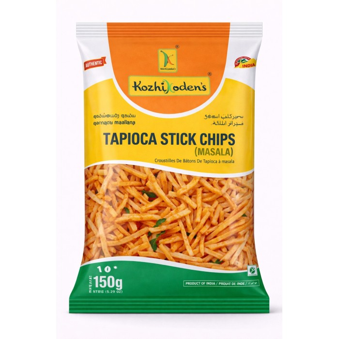 KK. TAPIOCA STICK CHIPS MASALA 25X150GM