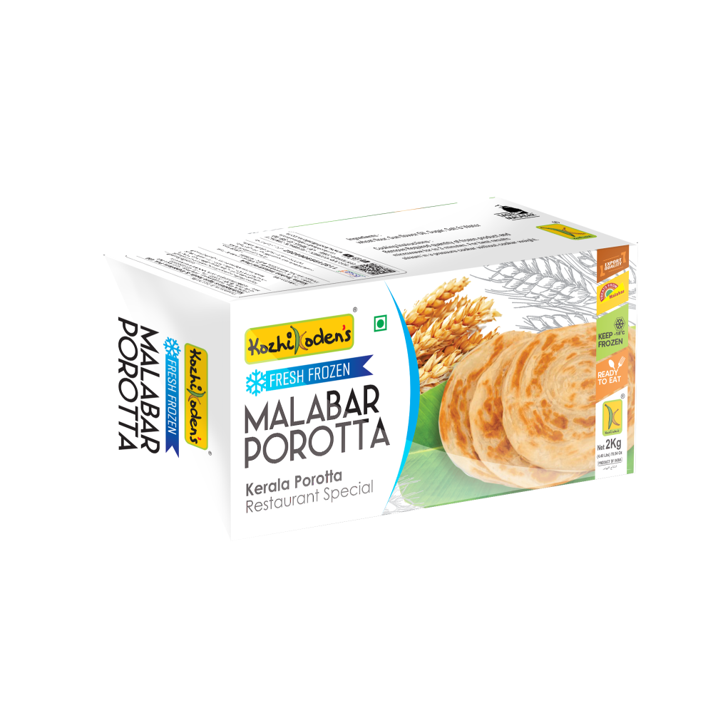 KK. MALABAR POROTTA 20PCS (FRZN) 6X2 KG