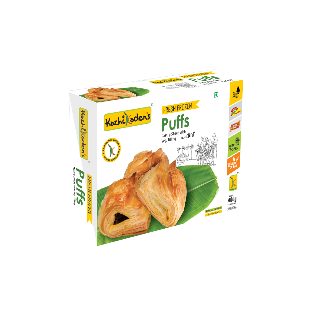 KK. VEGETABLE PUFFS 16X400 GM