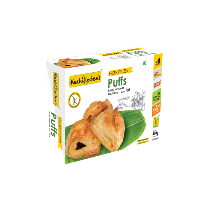 KK. VEGETABLE PUFFS 16X400 GM