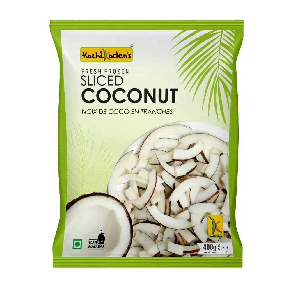 KK.SLICED COCONUT 24X400 GM