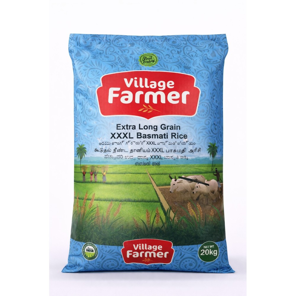 VF. EXTRA LONG GRAIN BASMATI RICE 20KG