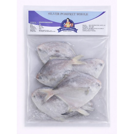 MC. SILVER POMFRET WH. 300GM UP 15X600